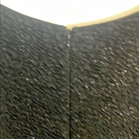 ALFANI Black Textured Glitter Twist-waist Sheath Dress - Picture 7 of 13